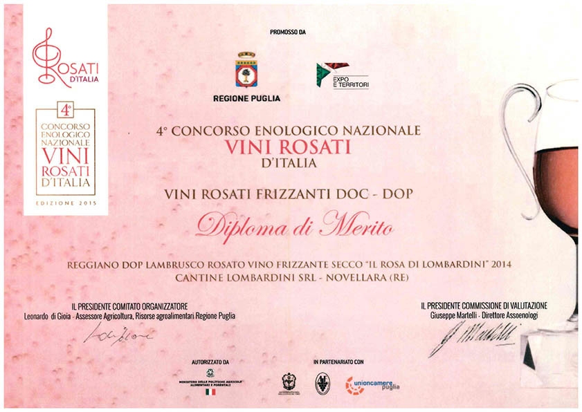 MEDAGLIA D’ORO ROSATI D’ITALIA-campanone rosato.jpg