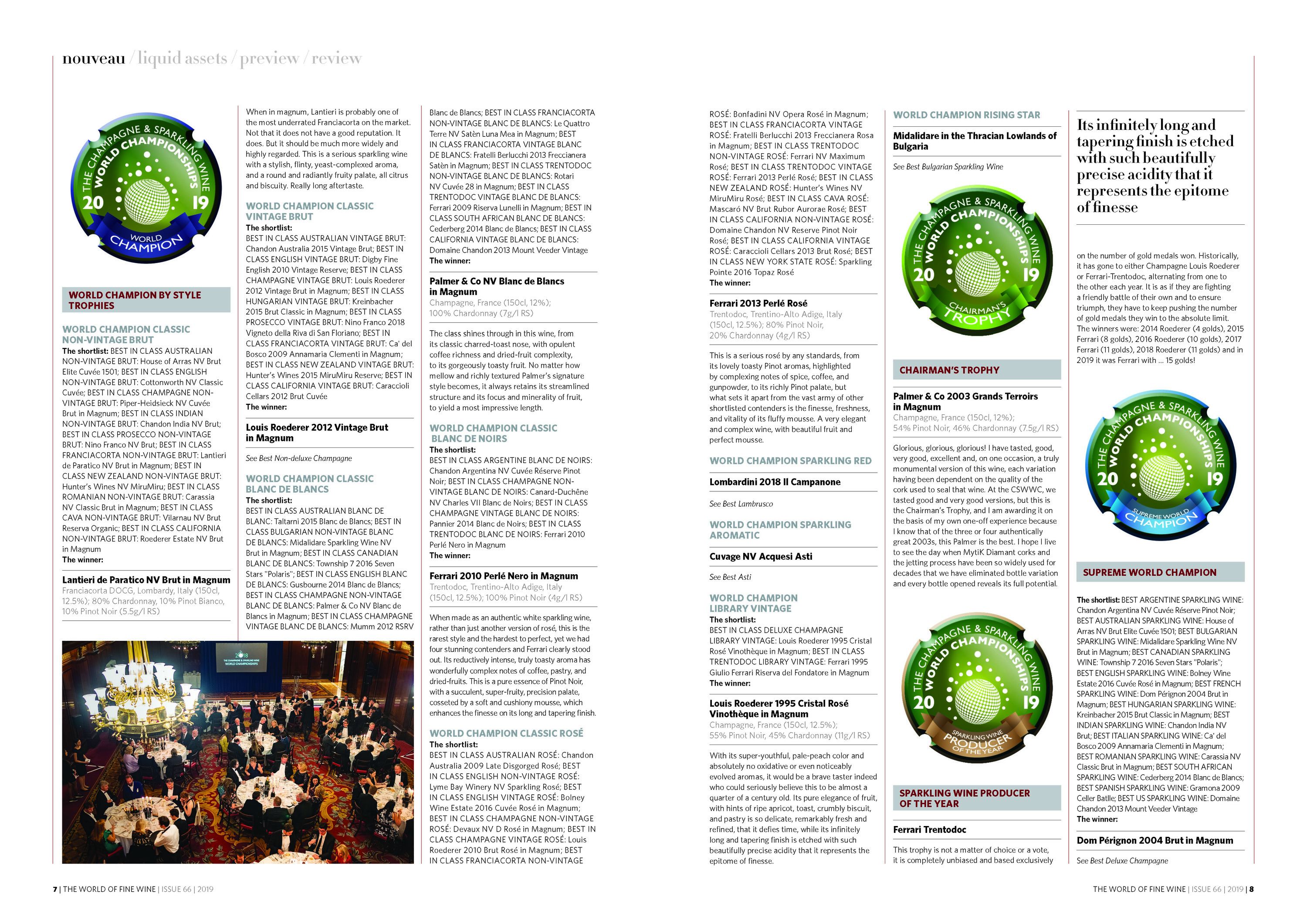 The World of Fine Wine Novembre 2019