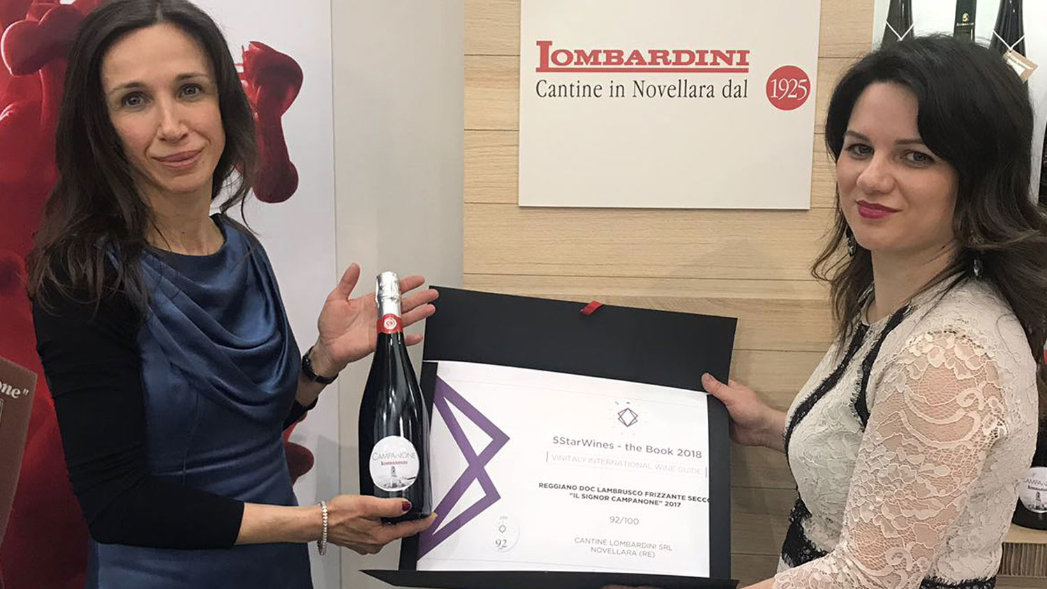 Il Signor Campanone nella guida "5 Star Wines 2018" di Vinitaly - Lombardini Vini