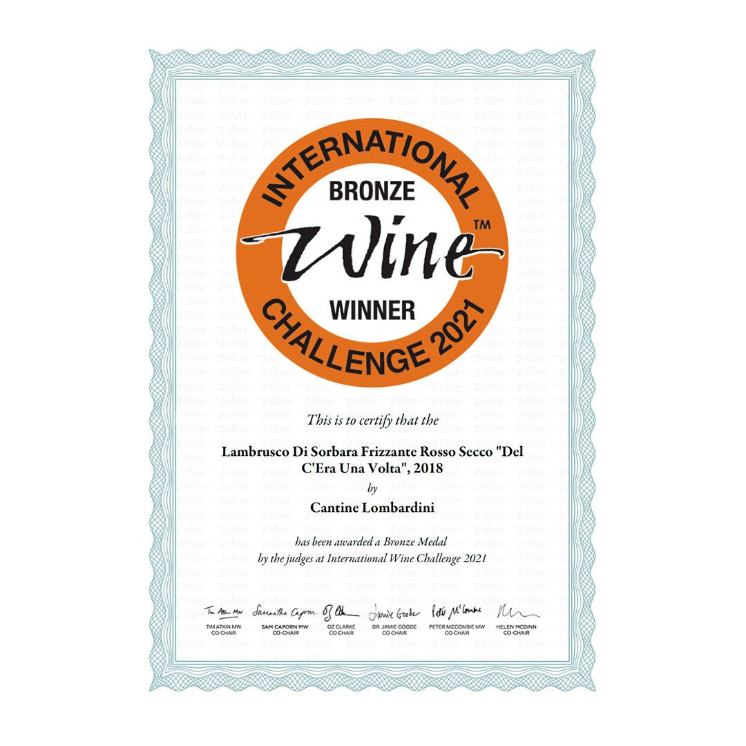 International Wine Challenge 2021 - Lombardini Vini