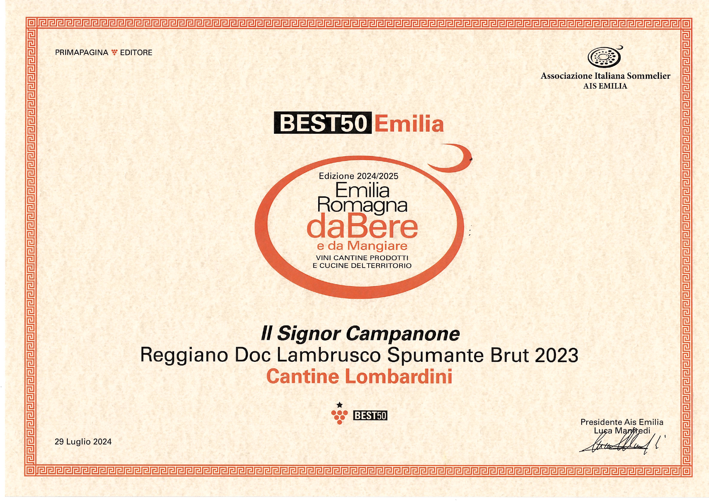 Emilia Romagna da bere - 2024 - Lombardini Vini Emilia Romagna da bere - 2024 - Lombardini Vini