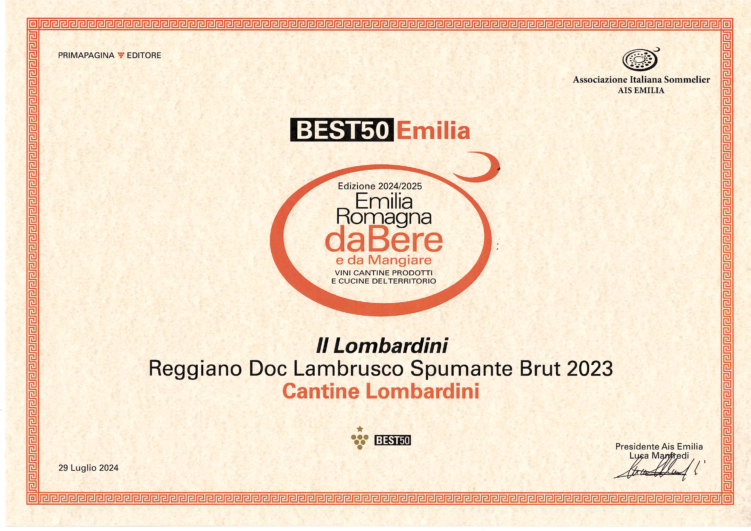 Emilia Romagna da bere - 2024 - Lombardini Vini Emilia Romagna da bere - 2024 - Lombardini Vini