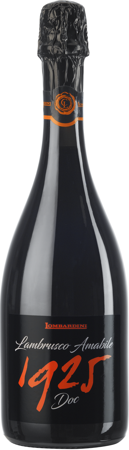 Cantine Lombardini - Lambrusco Amabile 1925 DOC - Reggiano DOC Lambrusco Rosso Amabile